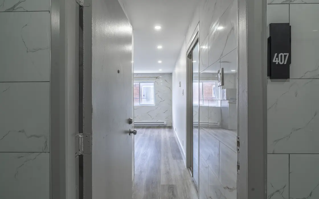 Apartment corridor and entry — Grenet 407