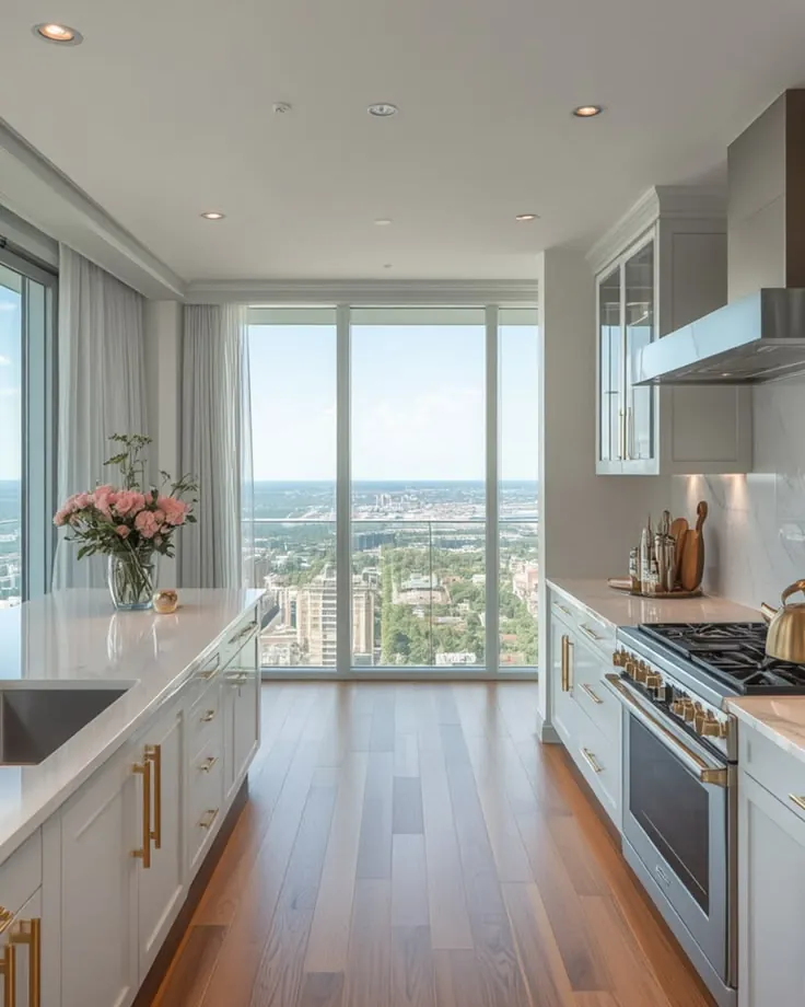 Cuisine avec vue